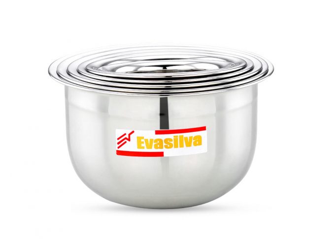 Evasilva Stainless Steel Topes (Curve)