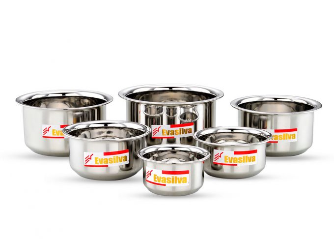 Evasilva Stainless Steel Topes (Regular)