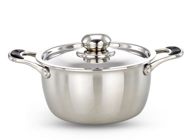 Evasilva Triply Cookware Sauce Pan (4.25 Litres)