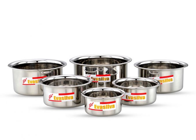 Evasilva Stainless Steel Topes (Flat)